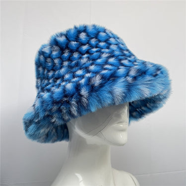 Lizzy Scales Fur Bucket Hat