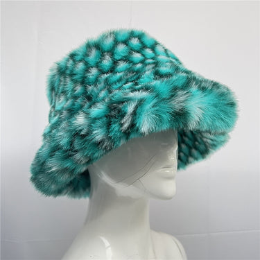 Lizzy Scales Fur Bucket Hat