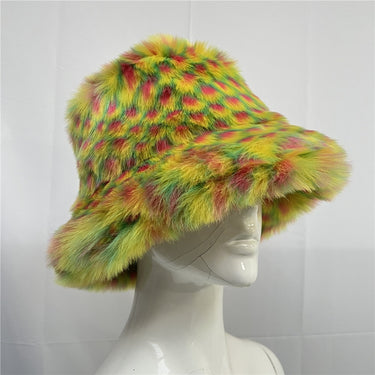 Lizzy Scales Fur Bucket Hat