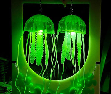 Light Up Jellyfish Earrings